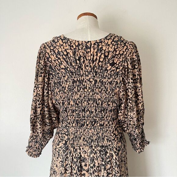 Free People String of Hearts printed Maxi dress size large NWOT - Picture 8 of 12